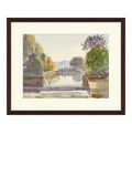 Tate framed print 'Lake and Trees' by Emily Sargent 43x53cm (British brand)