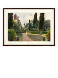 Tate Emily Sargent Villa Marlia framed print 52x72cm, UK version