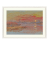 John Lewis Tate JMW Turner 'The Scarlet Sunset' Framed Print, 52 x 72cm- Buy online at McGrocer