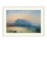 John Lewis Tate 'The Blue Rigi, Sunrise, 1842' Framed Print, 52 x 72cm- Buy online at McGrocer