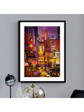 John Lewis framed print Night in Motion 83.5 x 63.5cm (British brand)
