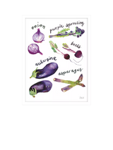 John Lewis John Lewis Rosie Webb Harvest Hues Purple Framed Print 42 x 32cm- Buy online at McGrocer