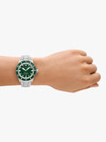 Emporio Armani Sea Explorer green dial automatic men's watch (British brand)