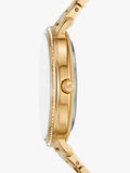 Michael Kors Pyper gold-tone stainless steel watch, UK version