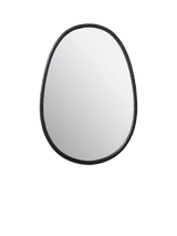 John Lewis Oval Metal Wall Mirror with Dark Bronze Frame, 117 x 81cm- Buy online at McGrocer