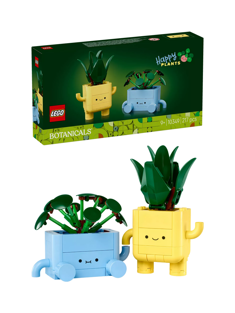LEGO Botanicals Happy Plants building set 217 pieces, imported from the UK