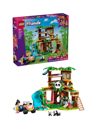 John Lewis LEGO Friends Panda Sanctuary Animal Care Building Set 243-Piece- Buy online at McGrocer