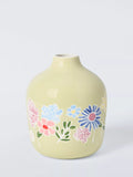 John Lewis wildflowers stoneware vase 16.5cm (British brand)