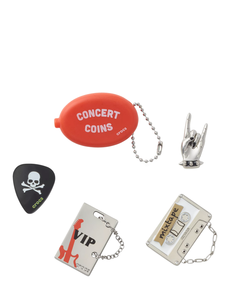 Crocs Kids Jibbitz charms pack of 5, UK version