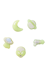 John Lewis Crocs Glow in the Dark Space Jibbitz Charms Pack of 5 Multi- Buy online at McGrocer