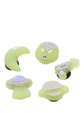 Crocs glow-in-the-dark space Jibbitz charms pack of 5, UK version