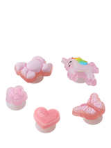 John Lewis Crocs Kids' Tiny Girl Favourites Jibbitz Shoe Charms Pack of 5 Multi- Buy online at McGrocer