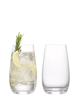 John Lewis Anton Studio Designs Juno Glass Highballs, Set of 2, 550ml, Clear- Buy online at McGrocer