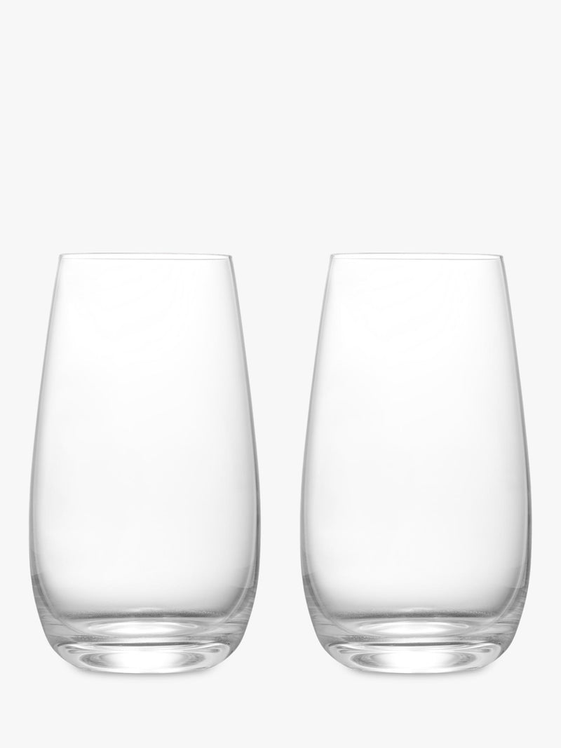 Anton Studio Designs Juno highball glasses 550ml set of 2 (British brand)