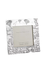 John Lewis Lancaster and Gibbings Teddy Bears Pewter Photo Frame, 3.5 x 3.5 Inches (9 x 9 cm)- Buy online at McGrocer