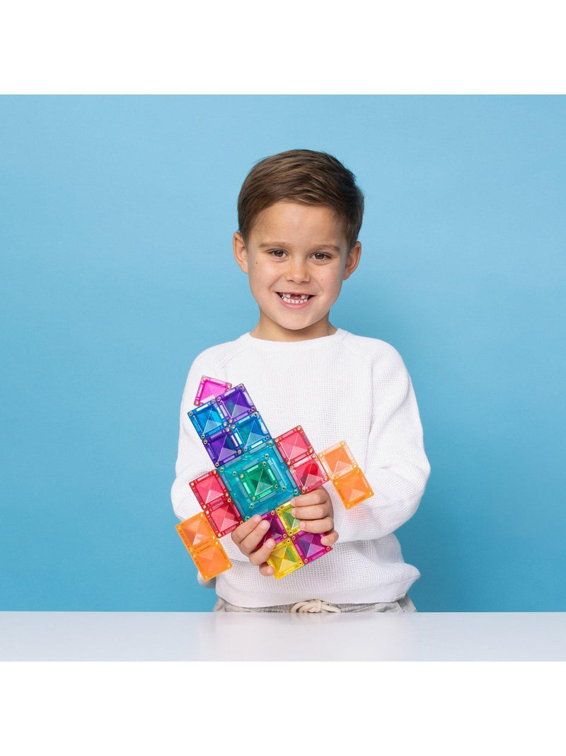 Connetix Bright Portal Tiles 48-piece magnetic construction set (British brand)