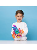 Connetix Bright Portal Tiles 48-piece magnetic construction set (British brand)