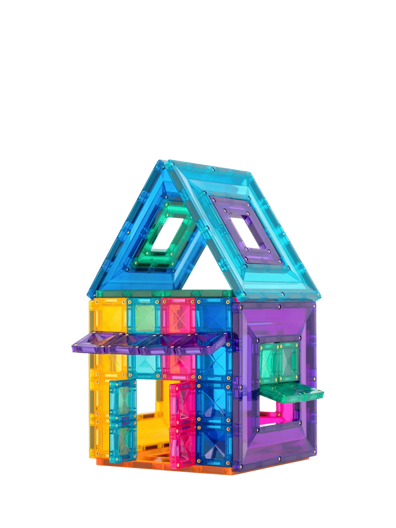 Connetix Bright Portal Tiles 48-piece magnetic construction set (British brand)