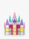 Connetix glitter unicorn tiles 56-piece construction set, imported from the UK