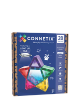 John Lewis Connetix Light Star Tiles Magnetic Building Set Pack of 28- Buy online at McGrocer