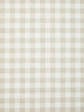 John Lewis gingham greige oilcloth fabric, UK version