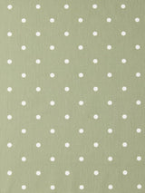 John Lewis John Lewis New Dots Oilcloth Tablecloth Fabric, Sage- Buy online at McGrocer