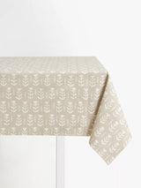 John Lewis John Lewis Cora Oilcloth Tablecloth Fabric, Putty- Buy online at McGrocer