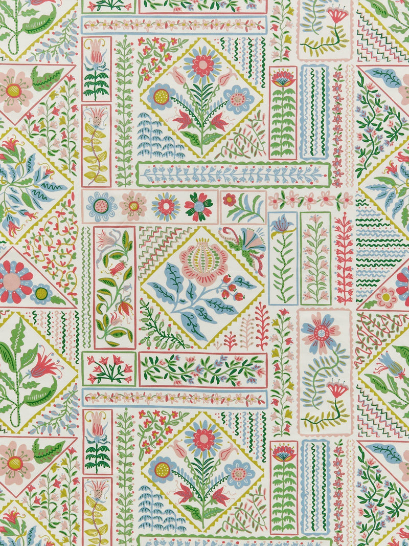 John Lewis Talavera oilcloth tablecloth with multi floral pattern - British product