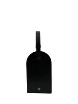 John Lewis Apatchy The Cavendish Leather Luggage Tag, Black- Buy online at McGrocer