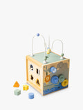 John Lewis Wooden Activity Cube, imported from the UK