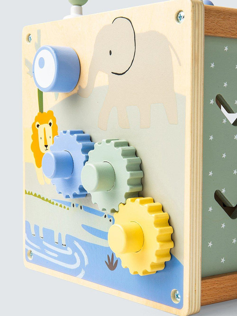 John Lewis Wooden Activity Cube, imported from the UK