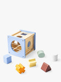 John Lewis wooden shape sorter FSC-certified toy, UK version