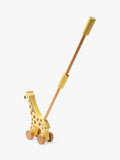 John Lewis wooden push-along giraffe toy FSC-certified - British product