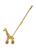John Lewis wooden push-along giraffe toy FSC-certified - British product