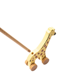 John Lewis wooden push-along giraffe toy FSC-certified - British product