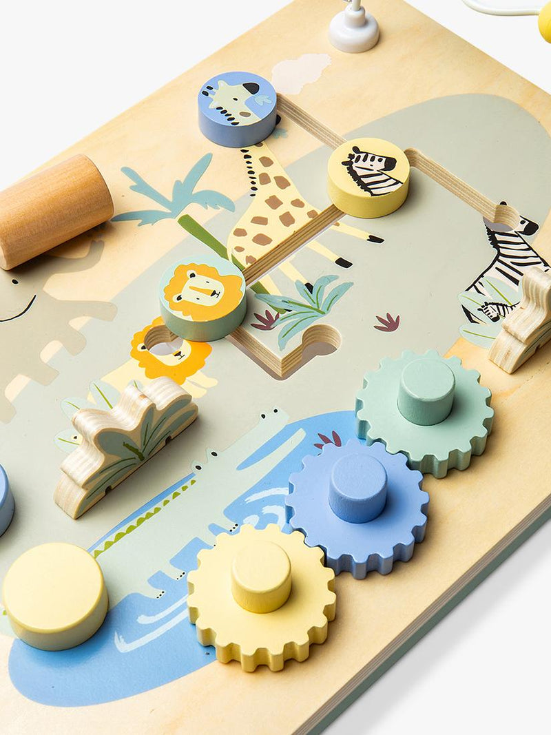 John Lewis wooden activity bench for toddlers, UK version