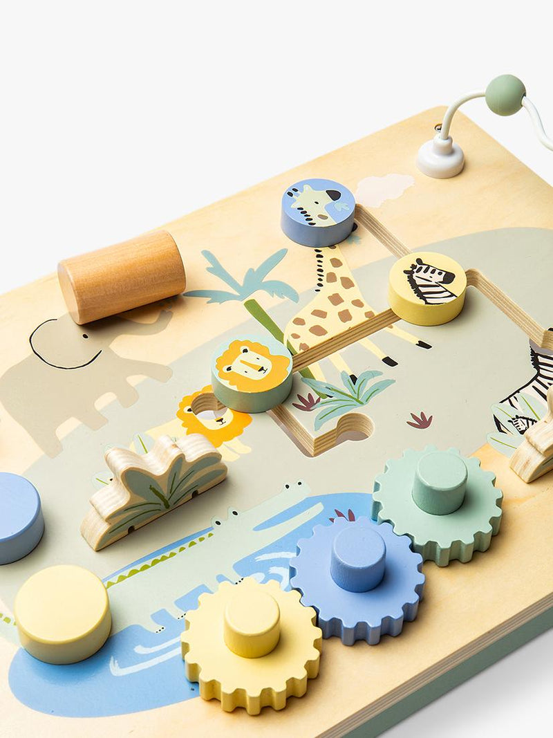 John Lewis wooden activity bench for toddlers, UK version