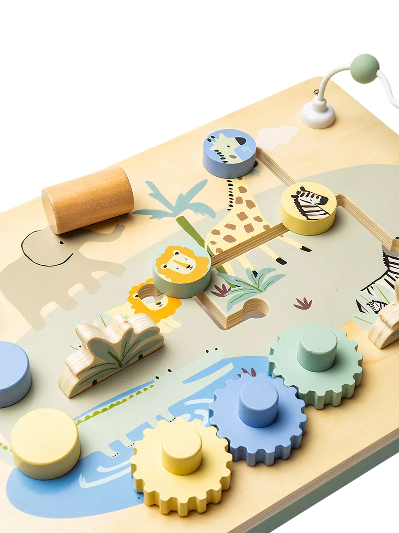 John Lewis wooden activity bench for toddlers, UK version