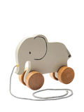 John Lewis wooden pull-along elephant toy - British product