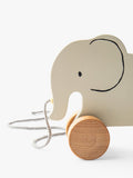 John Lewis wooden pull-along elephant toy - British product