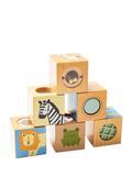 John Lewis FSC-certified wooden sensory cubes (British brand)