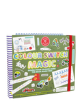 Floss & Rock Colour Switch Magic Cars activity book (British brand)