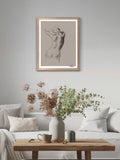 Brookpace Lascelles Anna Bulow Ease framed print 75x55cm - British product
