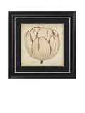 Brookpace Lascelles Pop Floral I framed print 49x49cm, imported from the UK
