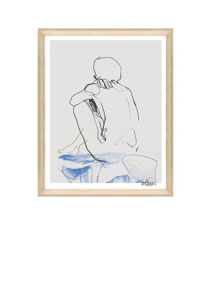 Brookpace Lascelles framed print limited edition 75x55cm - British product