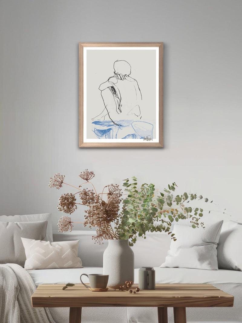 Brookpace Lascelles framed print limited edition 75x55cm - British product