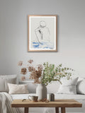 Brookpace Lascelles framed print limited edition 75x55cm - British product