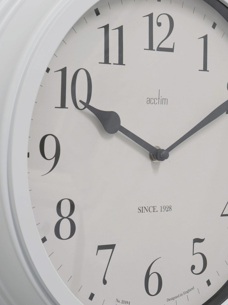 Acctim Arabic wall clock 36cm cream, UK version