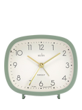 Acctim Ramsey Curved Non-Ticking Sweep Analogue Alarm Clock