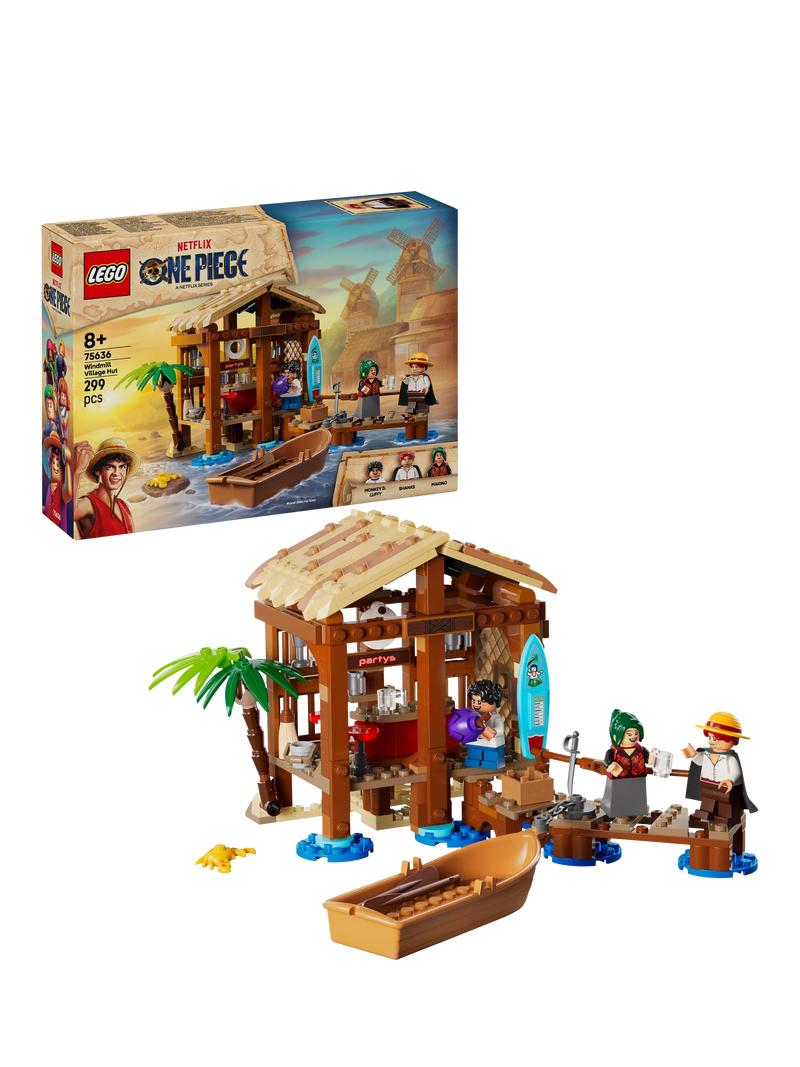 LEGO One Piece Windmill Village Hut building set 75636, UK version